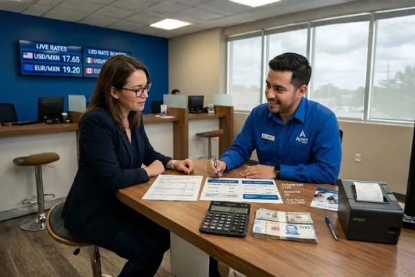 Análisis del desglose de costos y pagos del cambio de divisas