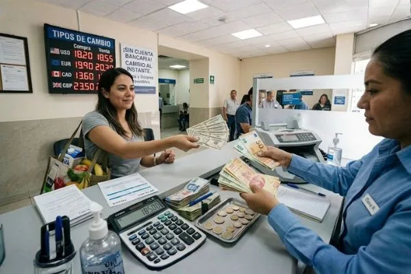 Instant cash payout for unbanked currency exchange