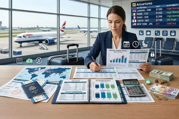 Análisis de los precios de los billetes de avión y las tendencias de las tarifas aéreas