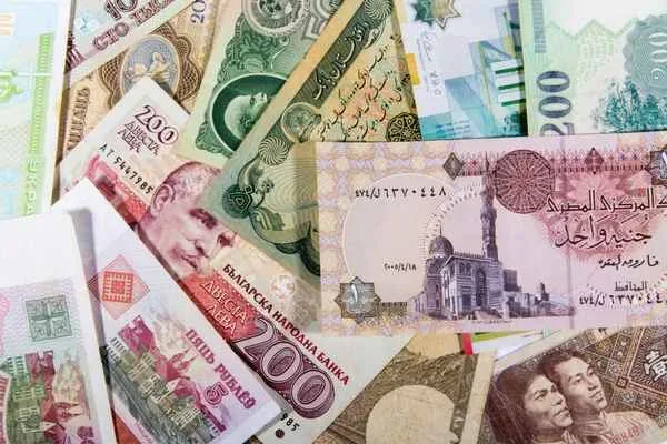 Mixed Global Currencies Currency Exchange Collection Of Foreign Banknotes