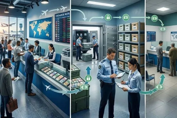 Currency inventory planning by location and demand trends