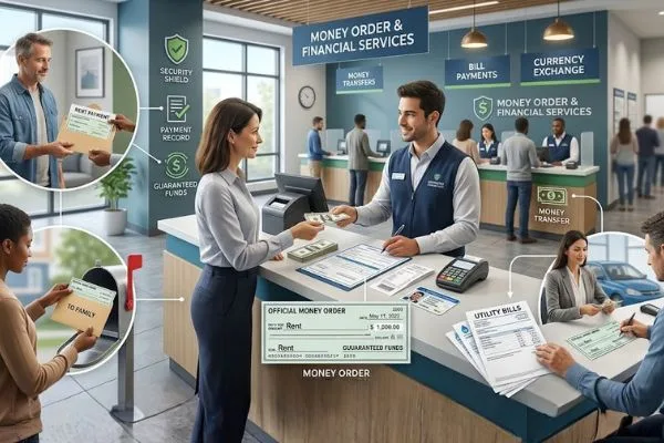 Giros postales para pagos y servicios financieros