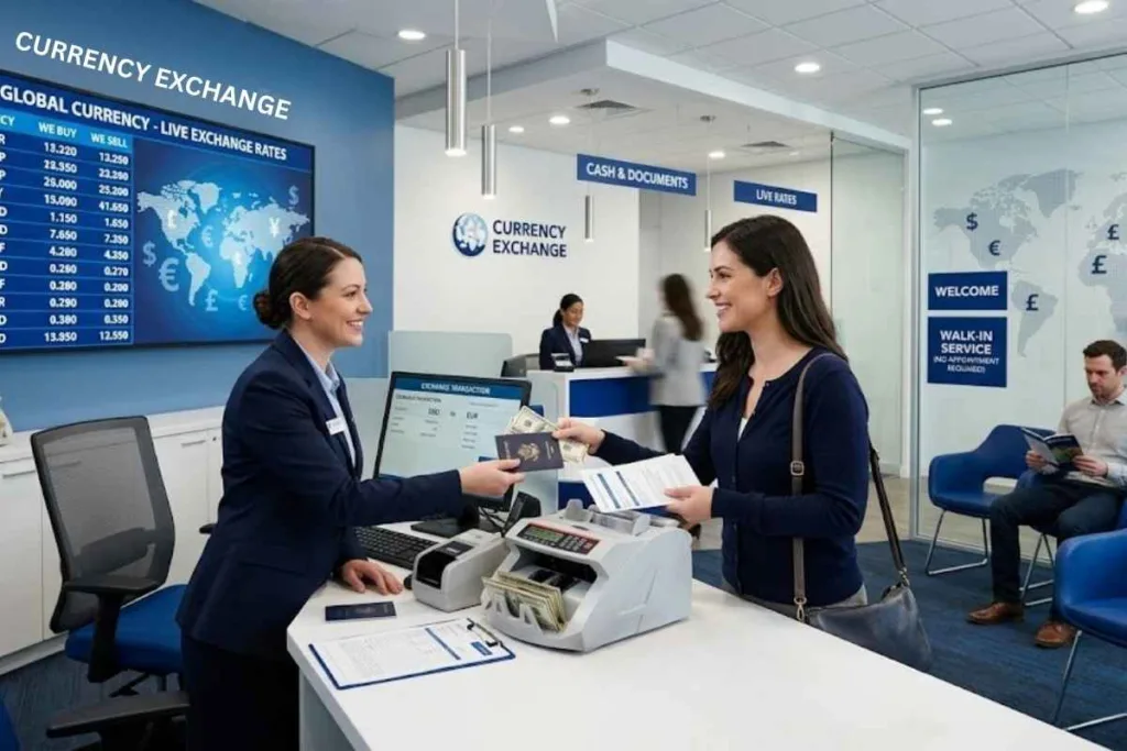 Hoy atendemos a clientes que acuden a cambiar divisas sin cita previa