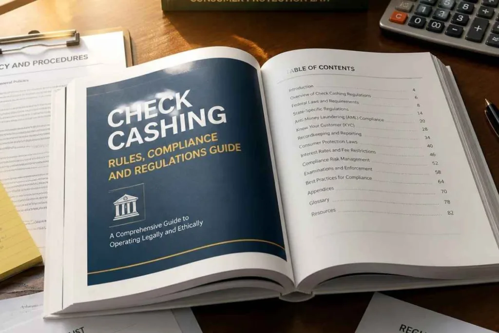 Manual guía sobre normas, cumplimiento y reglamentos para el cobro de cheques