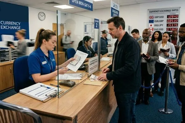 Currency Exchange verification process causing longer wait times